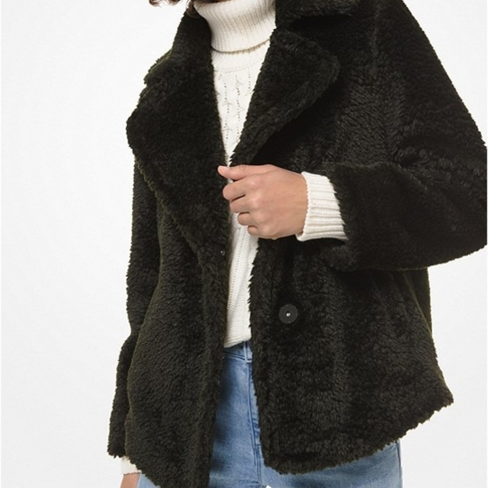 Michael Kors Faux Fur Jacket